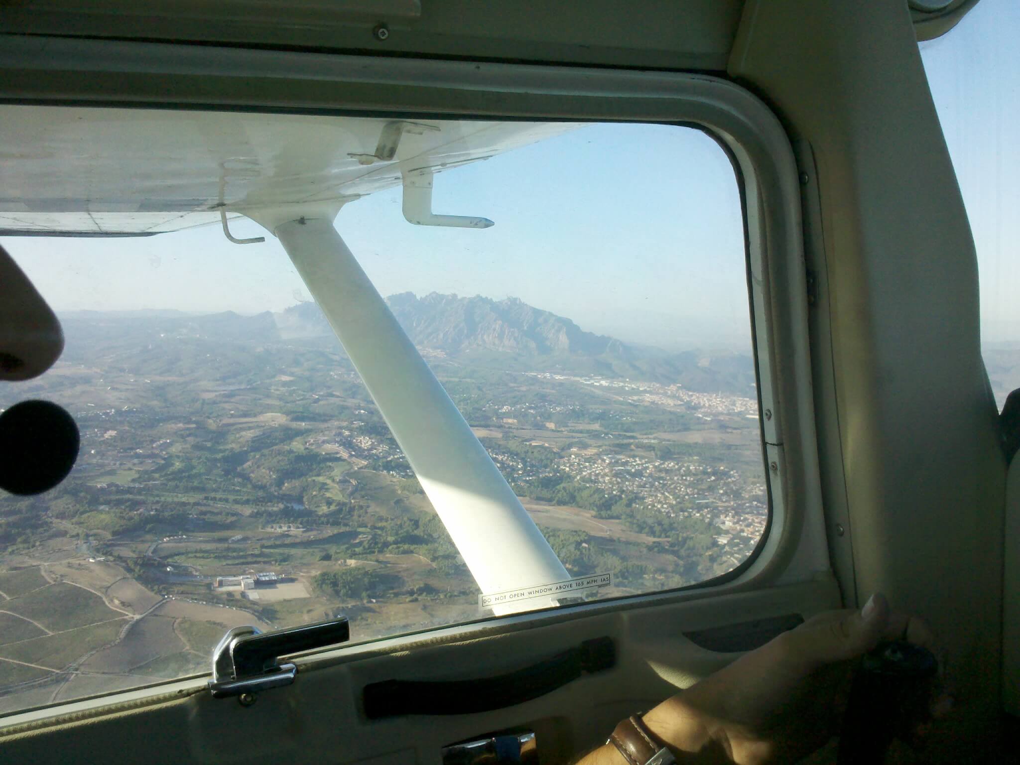 Pilotar una avioneta en Sabadell (Barcelona)