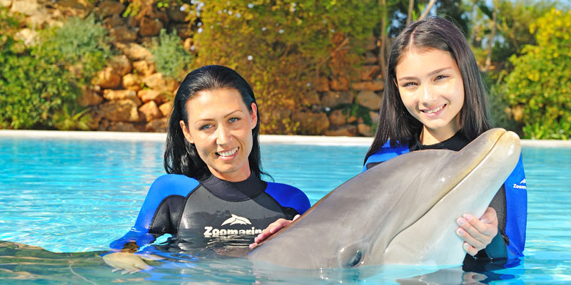 Regalar experiencias originales: Nadar con delfines