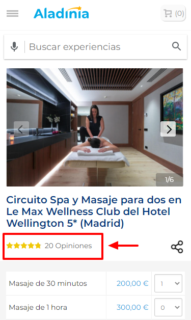 Opiniones Le Max Wellness Madrid en Aladinia