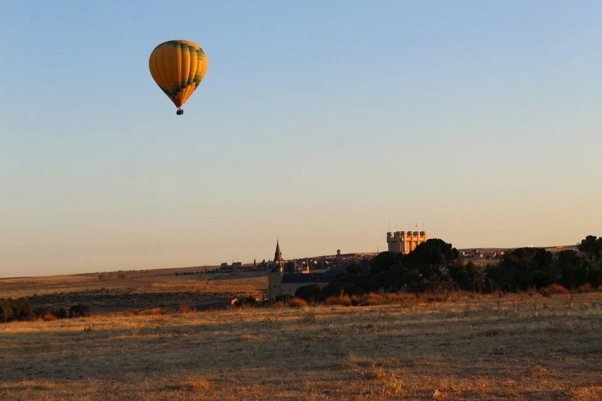 Regalos para suegros: vuelo en globo