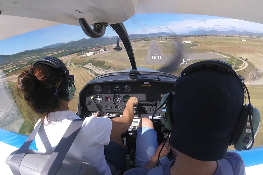 Miedo a las alturas: Paseo en avioneta