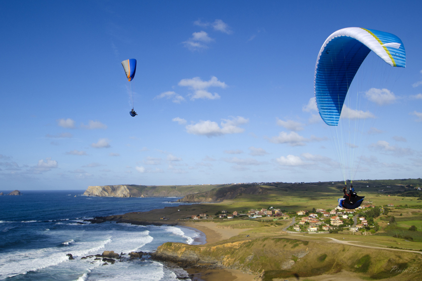 Miedo a las alturas: Vuelo en parapente