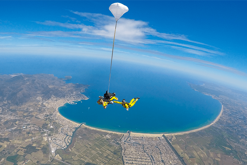 que-hacer-en-cataluna: Salto en paracaídas