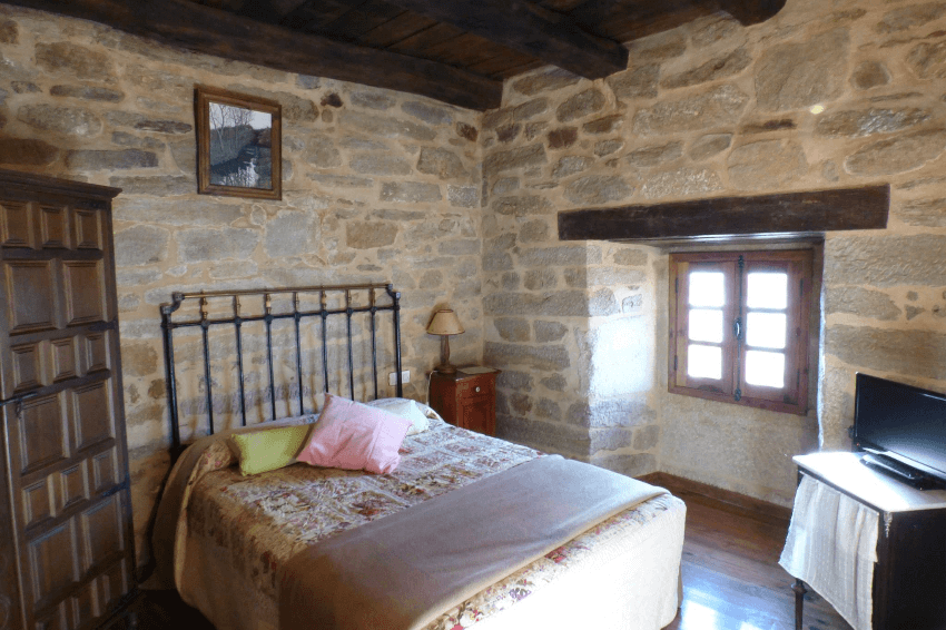 Habitación del Hotel Posada de Pedrazales